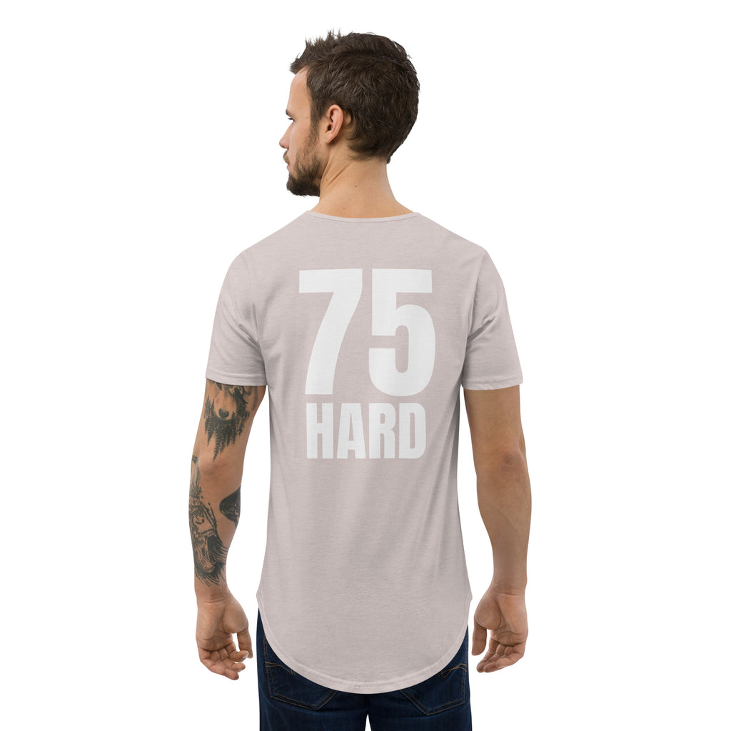 75 Hard Men's Curved Hem T-Shirt