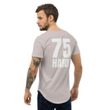 75 Hard Men's Curved Hem T-Shirt