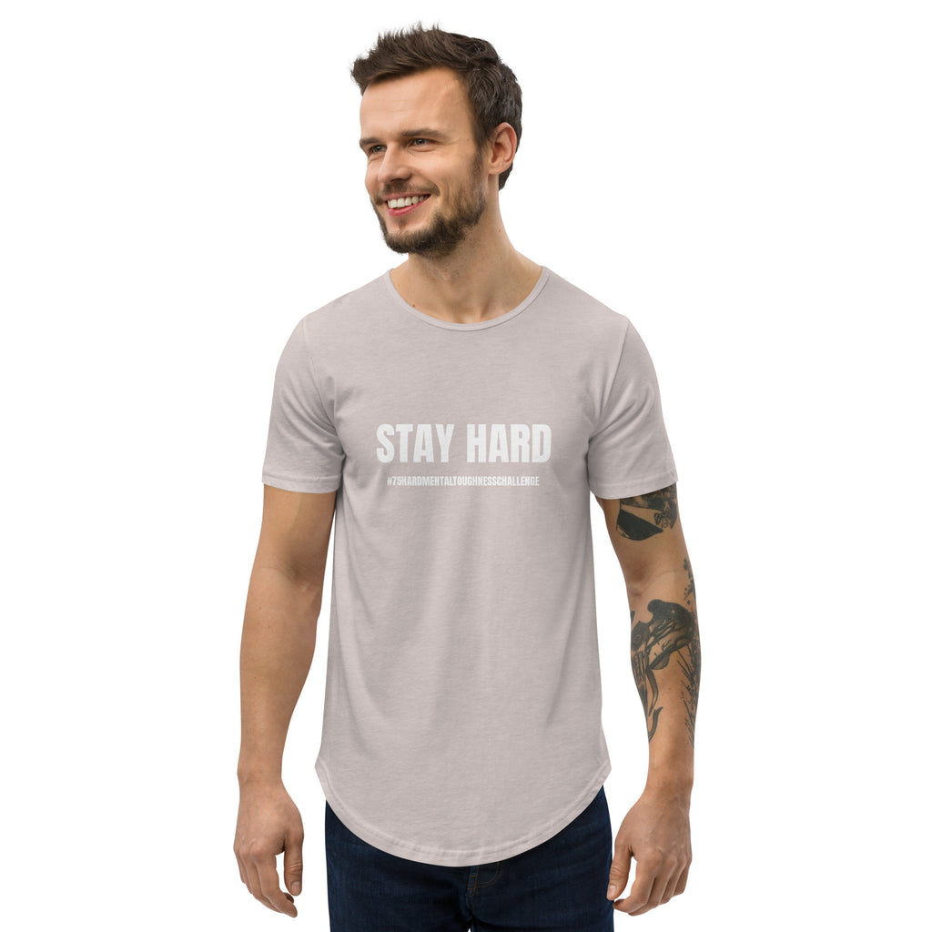 75 Hard Men's Curved Hem T-Shirt