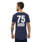 75 Hard Men's Curved Hem T-Shirt