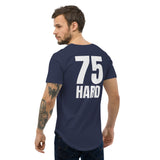75 Hard Men's Curved Hem T-Shirt