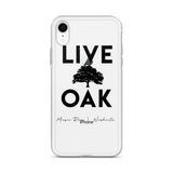 Live Oak Nashville Black Logo iPhone Case