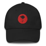Lucky Bird Single Logo Dad Hat Front and Back Print