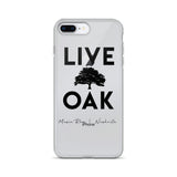 Live Oak Nashville Black Logo iPhone Case