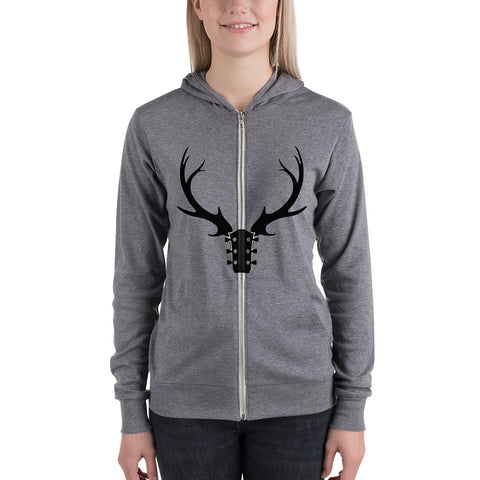 Buck's Backyard Chick's zip hoodie