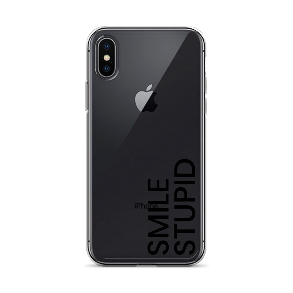 Smile Stupid iPhone Case
