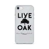 Live Oak Nashville Black Logo iPhone Case