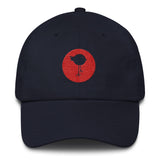 Lucky Bird Single Logo Dad Hat Front and Back Print
