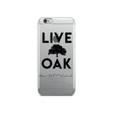 Live Oak Nashville Black Logo iPhone Case