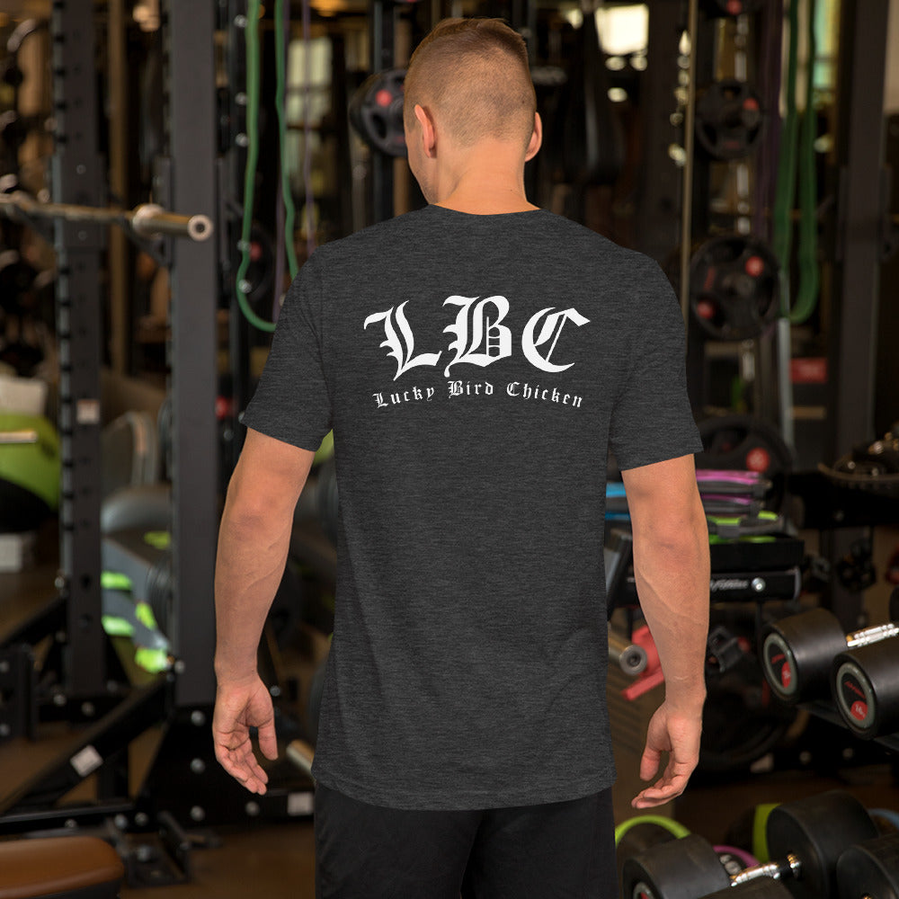 L.B.C. Lucky Bird Chicken Short-Sleeve Unisex T-Shirt