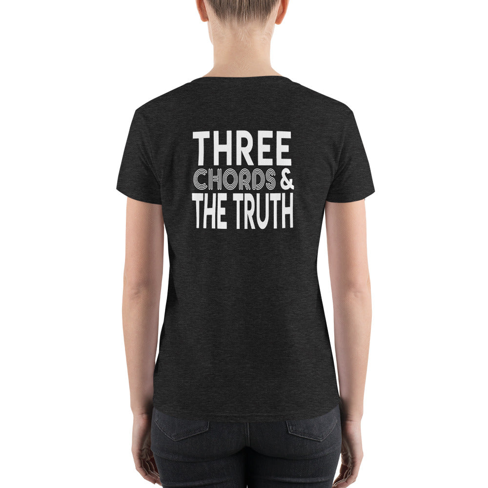 Live Oak Nashville Women's Fashion Deep V-neck Tee