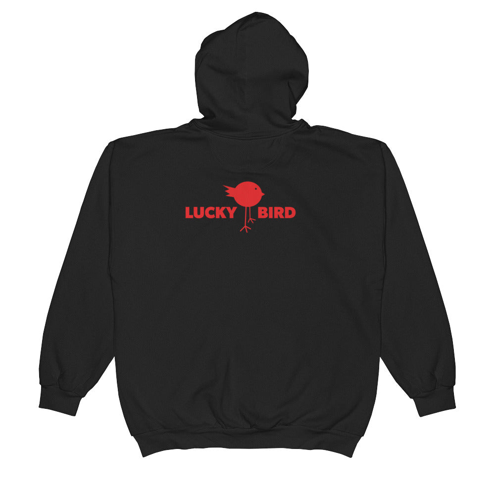 Lucky Bird Anvil Zip Hoodie