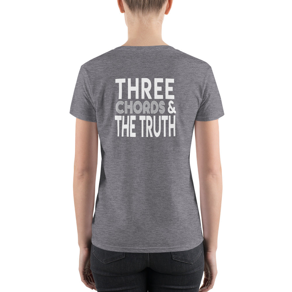 Live Oak Nashville Women's Fashion Deep V-neck Tee