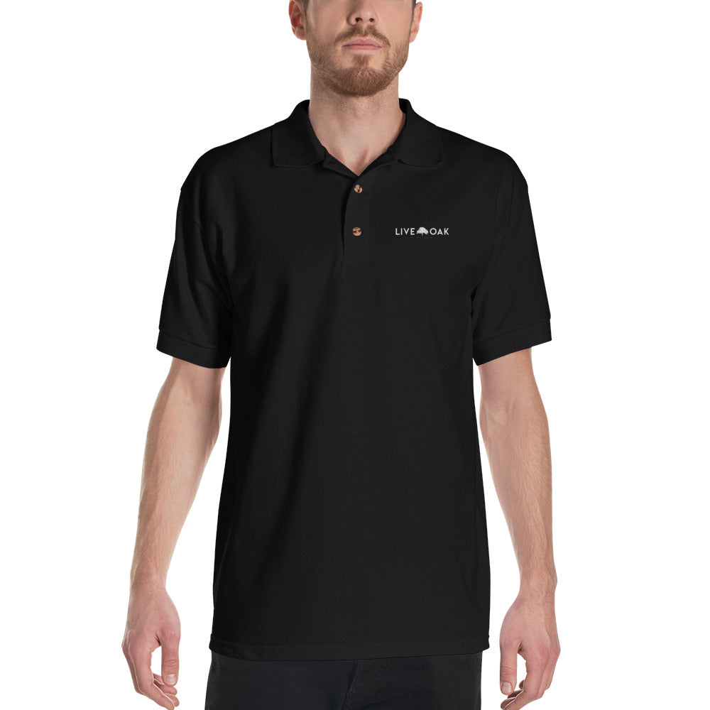 Live Oak Nashville Embroidered Polo Shirt