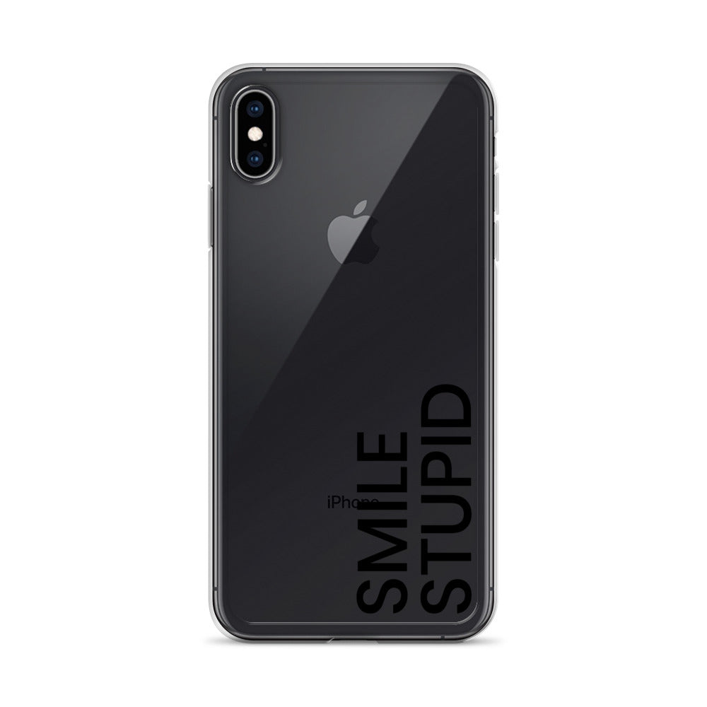 Smile Stupid iPhone Case