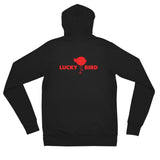 Lucky Bird Unisex zip hoodie