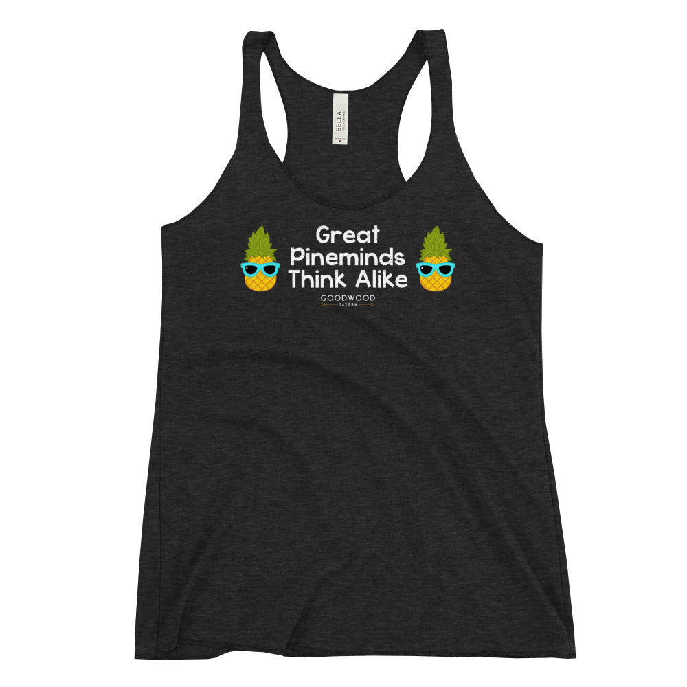 Great Pindminds Think Alike Women's Racerback Tank