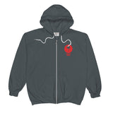 Lucky Bird Anvil Zip Hoodie