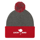Lucky Bird Pom Pom Knit Cap