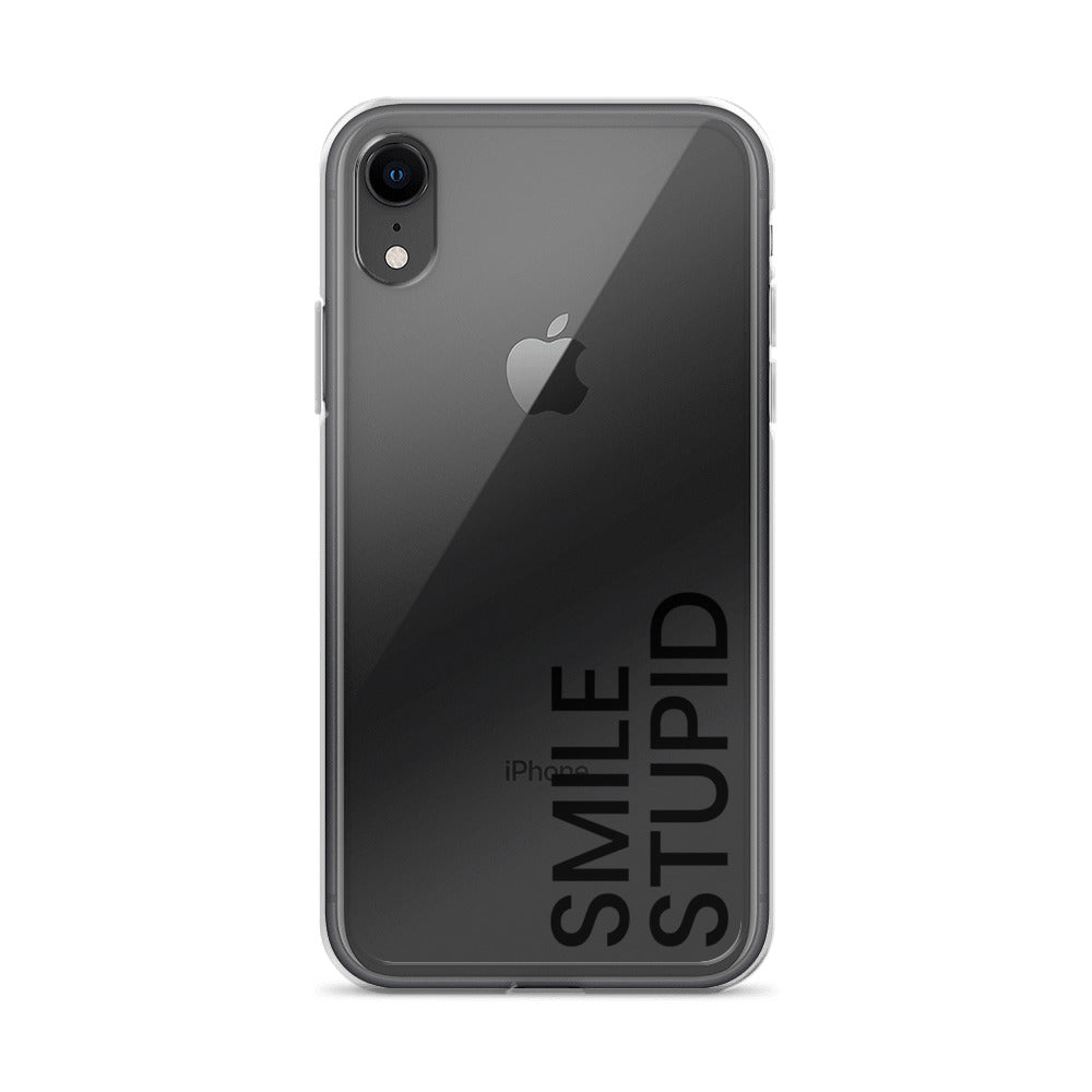 Smile Stupid iPhone Case