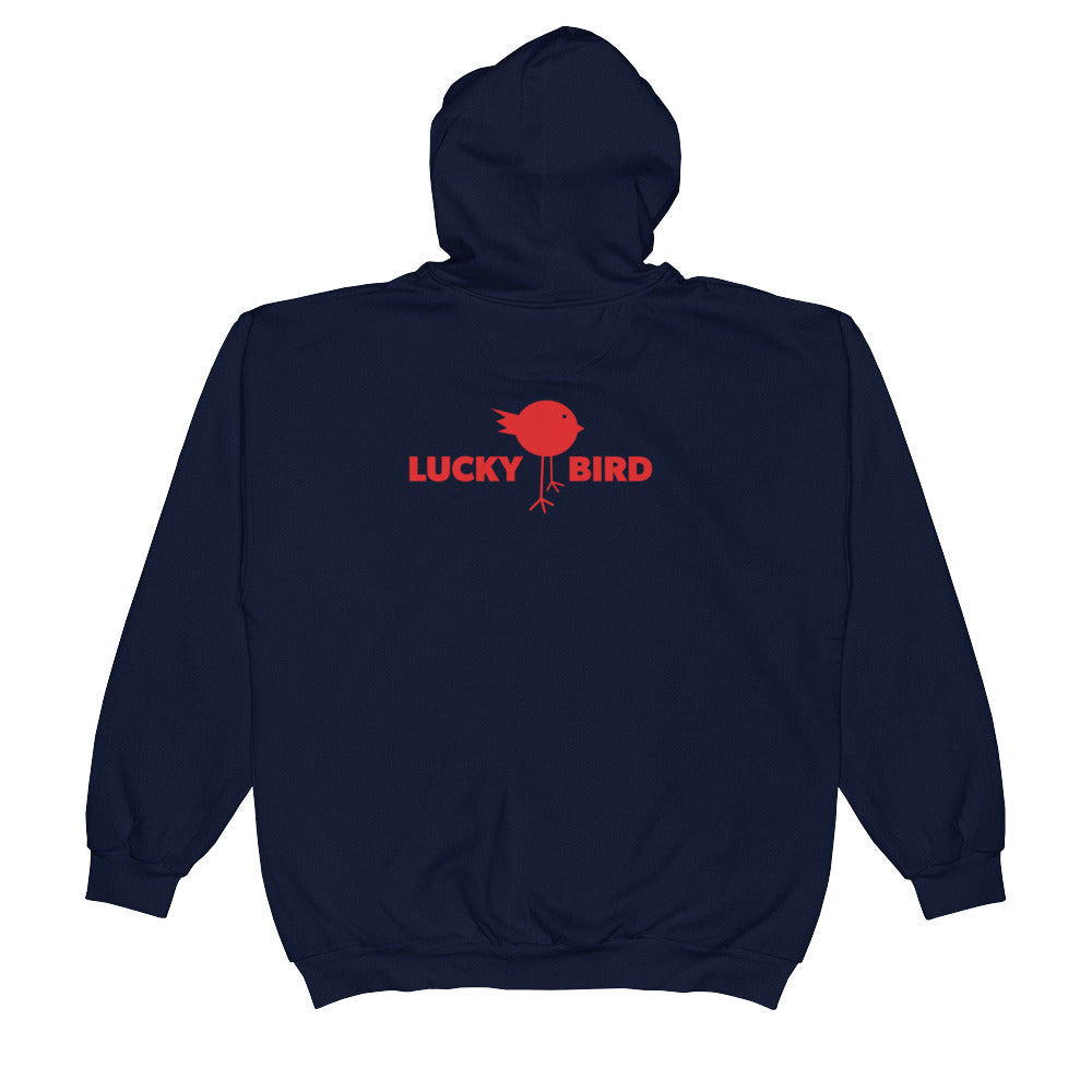 Lucky Bird Anvil Zip Hoodie