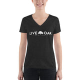 Live Oak Nashville Women's Fashion Deep V-neck Tee