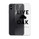 Live Oak Nashville Black Logo iPhone Case