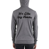 Buck's Backyard Chick's zip hoodie