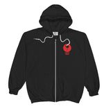 Lucky Bird Anvil Zip Hoodie