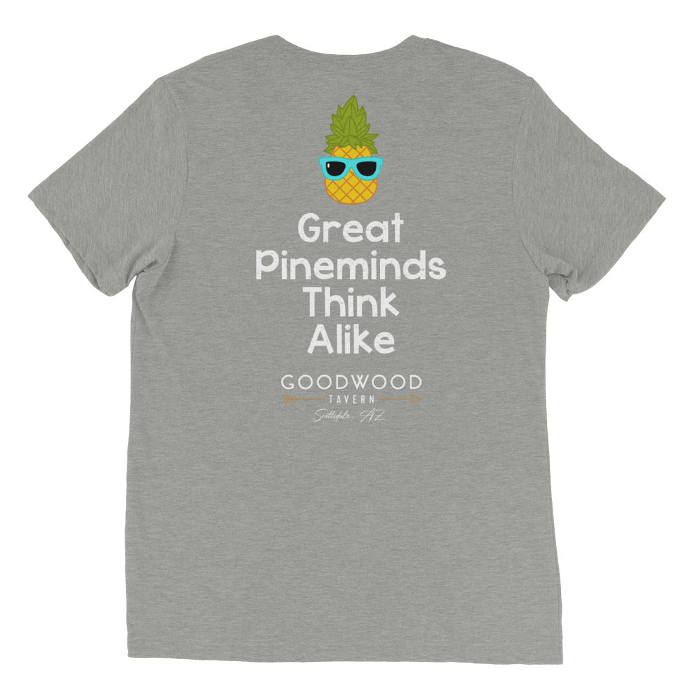 Great Pineminds Think Alike Short sleeve t-shirt