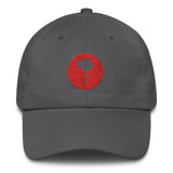 Lucky Bird Single Logo Dad Hat Front and Back Print