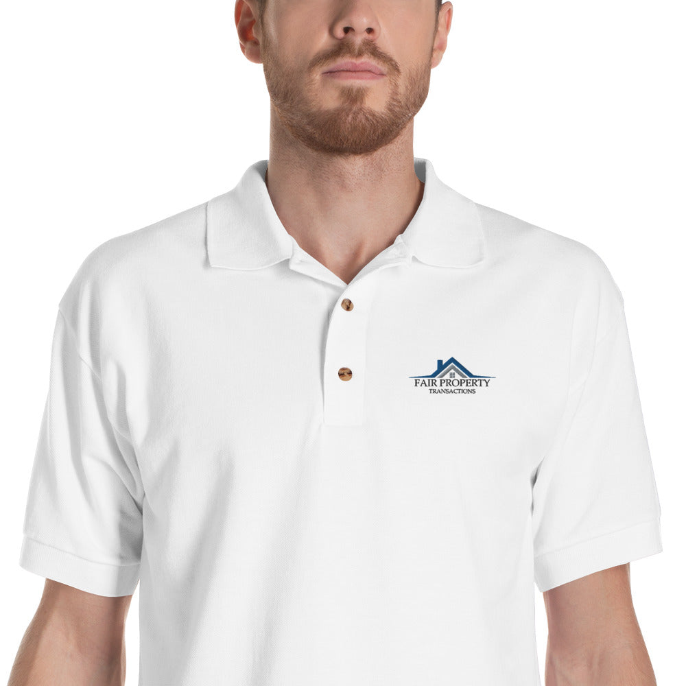 Fair Property Transactions Embroidered Polo Shirt