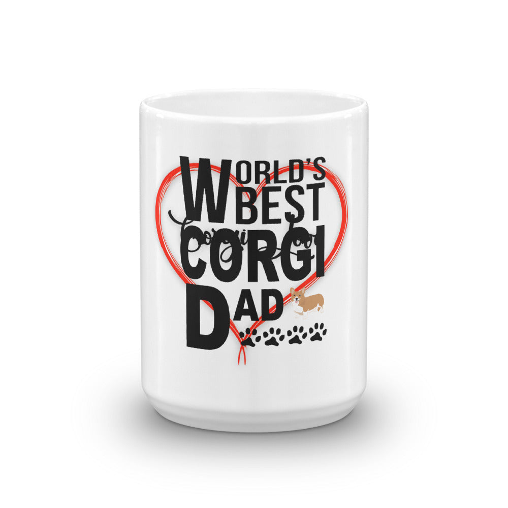 World's Best Corgi Dad Mug