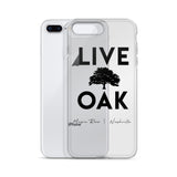 Live Oak Nashville Black Logo iPhone Case