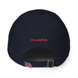 Lucky Bird Single Logo Dad Hat Front and Back Print