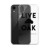 Live Oak Nashville Black Logo iPhone Case