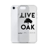 Live Oak Nashville Black Logo iPhone Case