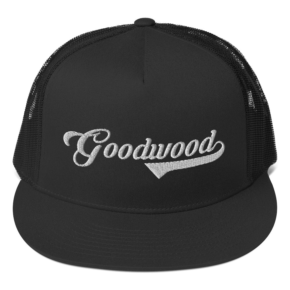 Goodwood Classic Black Trucker Cap