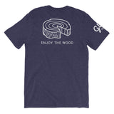 Enjoy The Wood Short-Sleeve Unisex T-Shirt