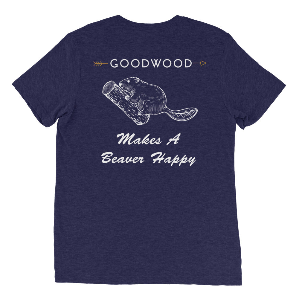 Goodwood Makes A Beaver Happy Short sleeve t-shirt
