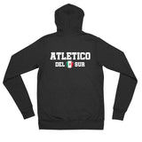 Carlos Mexico Soccer Unisex zip hoodie